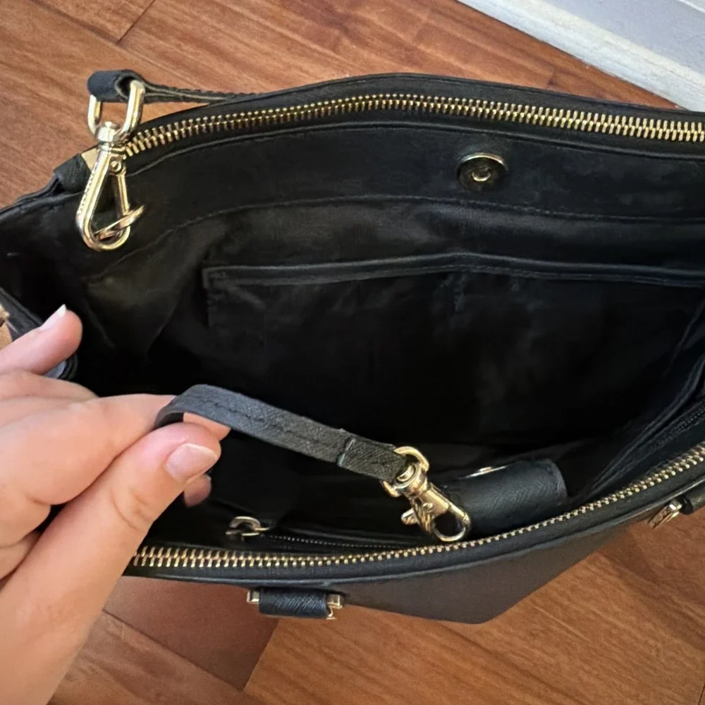 Black Selma Michael Kors Large Crossbody Purse Good Condition No Handles